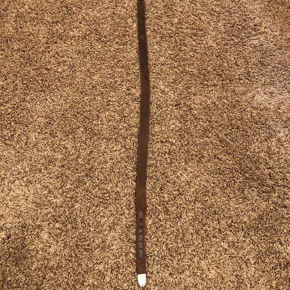 Onyx by Brighton Men's Brown Salina Leather Belt - Picture 14 of 16